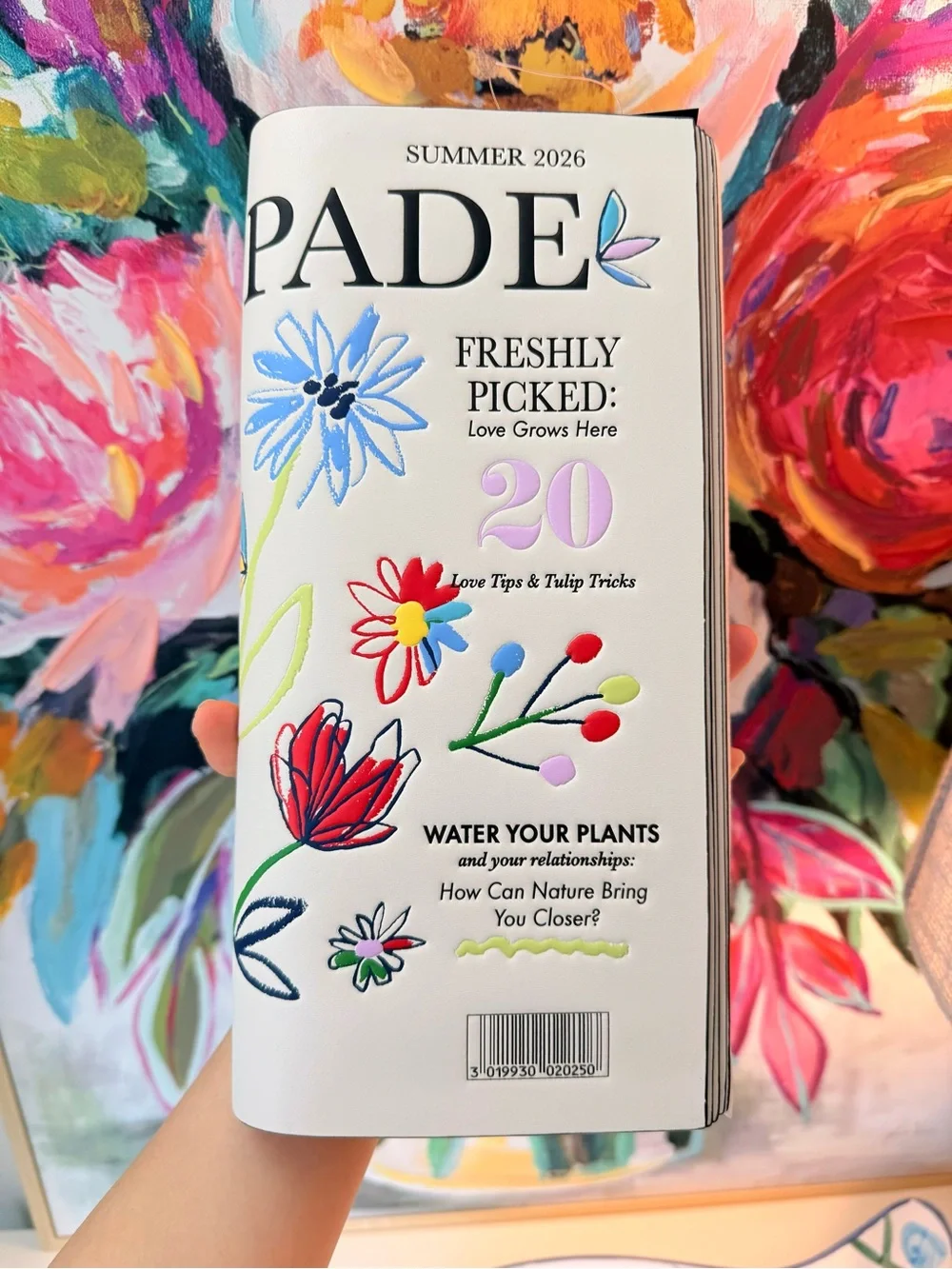 NWT Kate Spade Novelty Garden Secrets Flower Magazine Clutch Bag